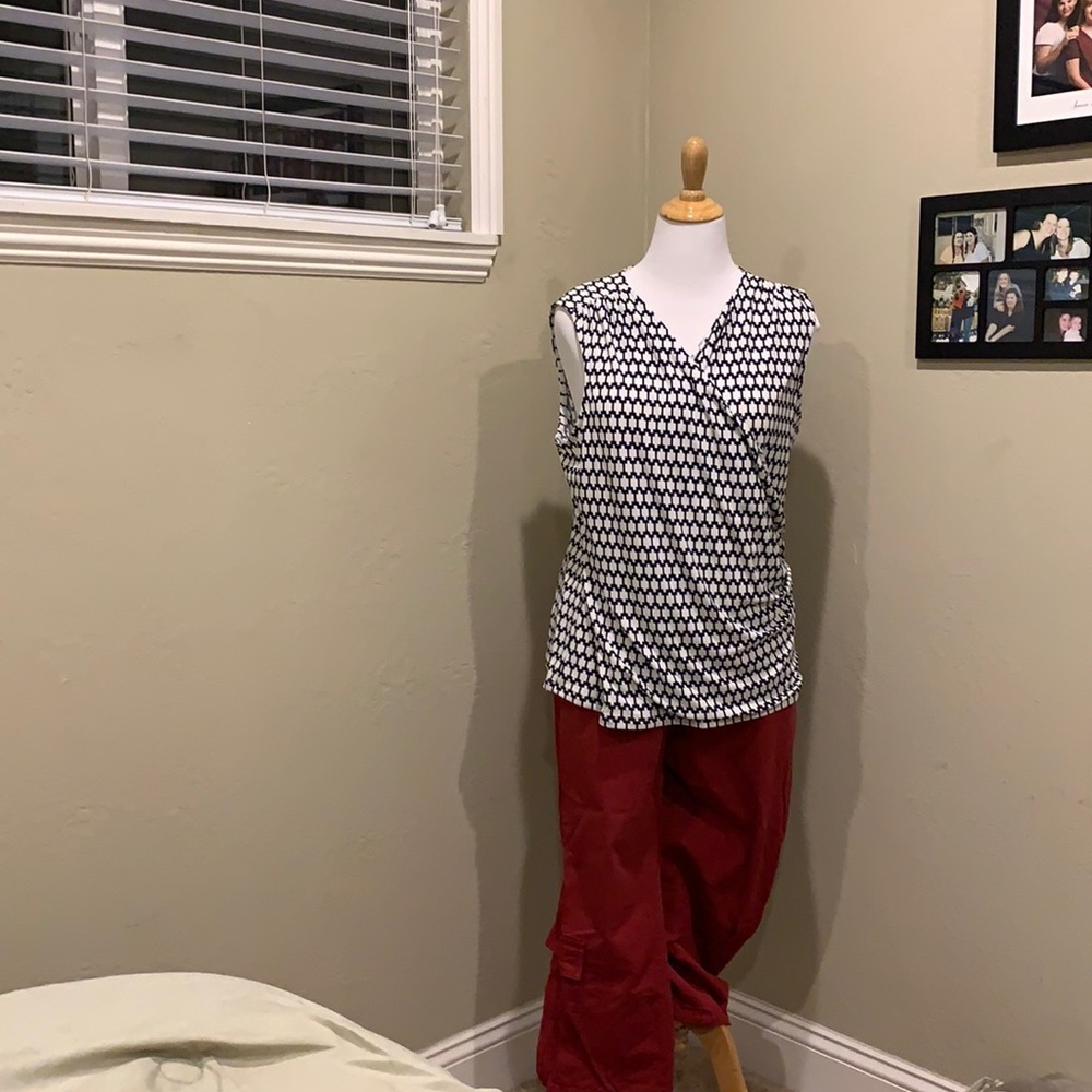 Charter Club Sleeveless Blouse